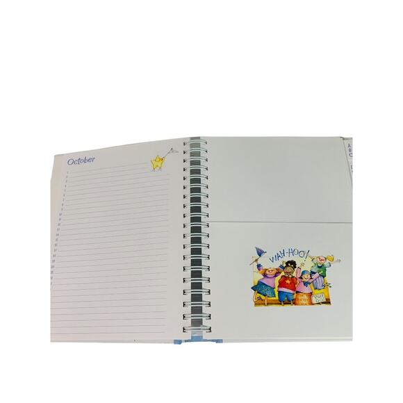 2002 Hallmark Greeting Card Organizer Binder A Little Slice of Happy - Picture 9 of 13